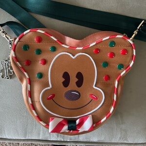 Harvey’s Gingerbread Mickey medium crossbody